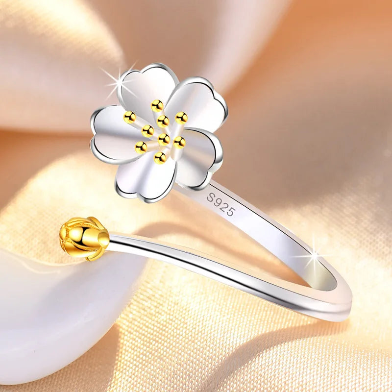 925 Sterling Silver Heart Zircon Ring – Elegant Women’s Gift Jewelry
